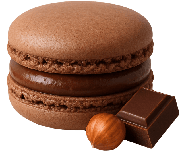 Chocolate Hazelnut Macaron