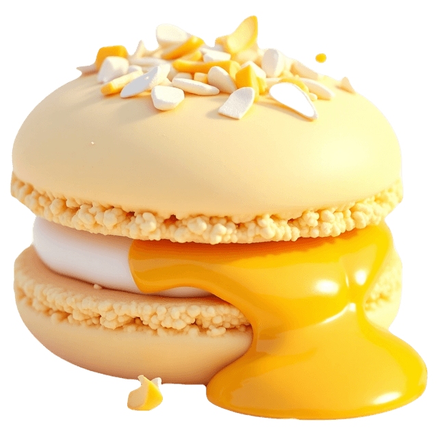 Salted Caramel Macaron