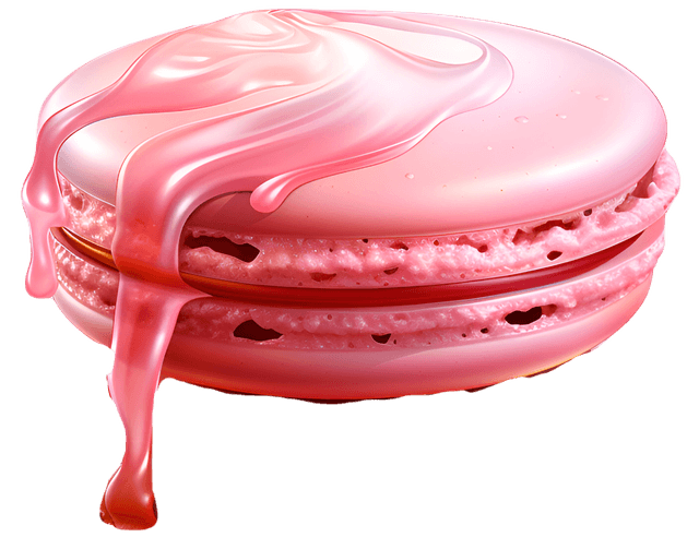 Strawberry Milkshake Macaron